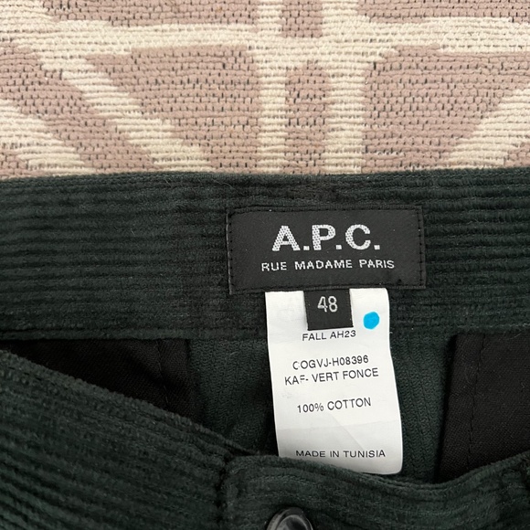 A. P. C men’s cords - Picture 2 of 2